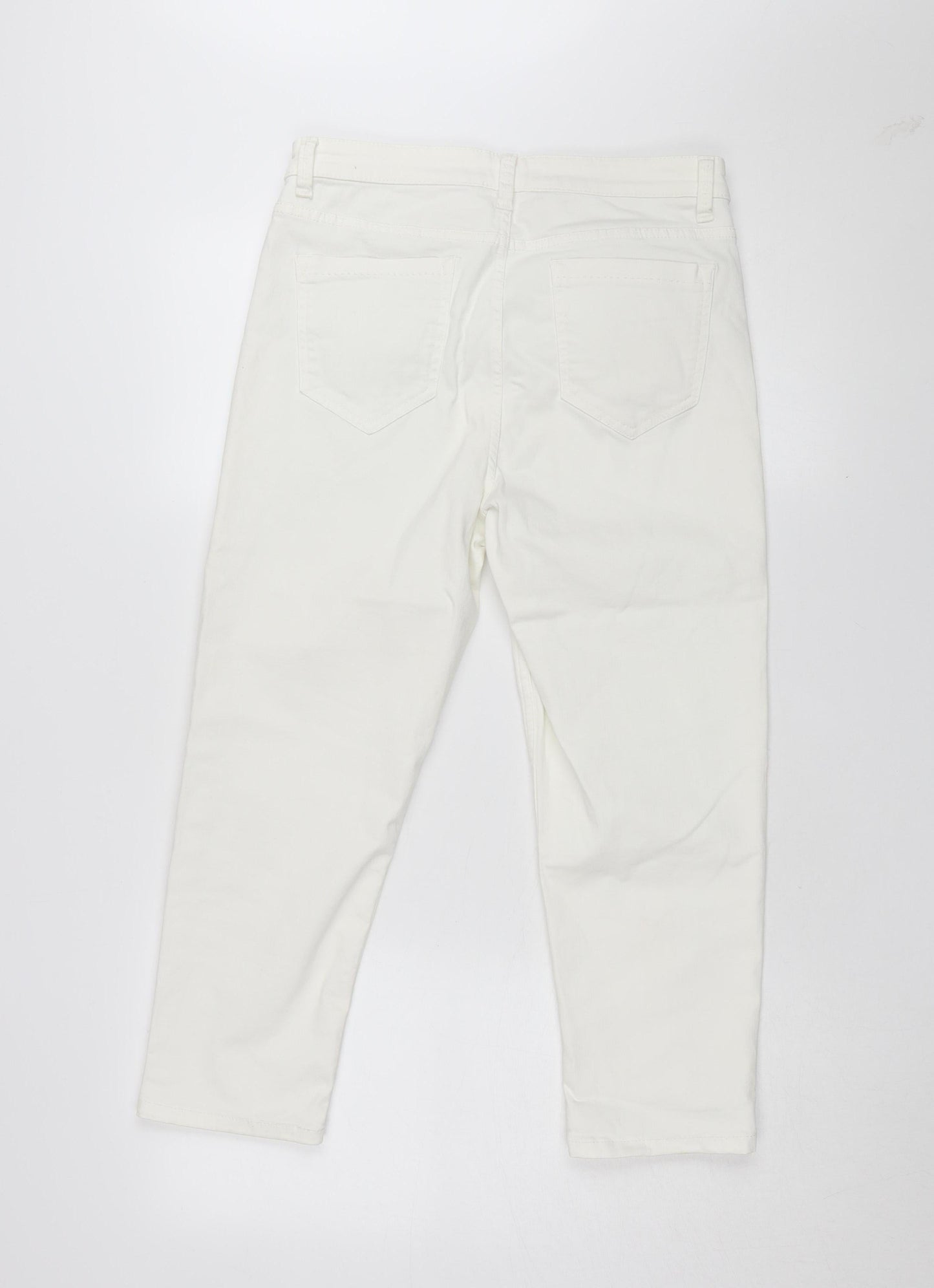 RJR John Rocha Women's White Straight Jeans Size 12