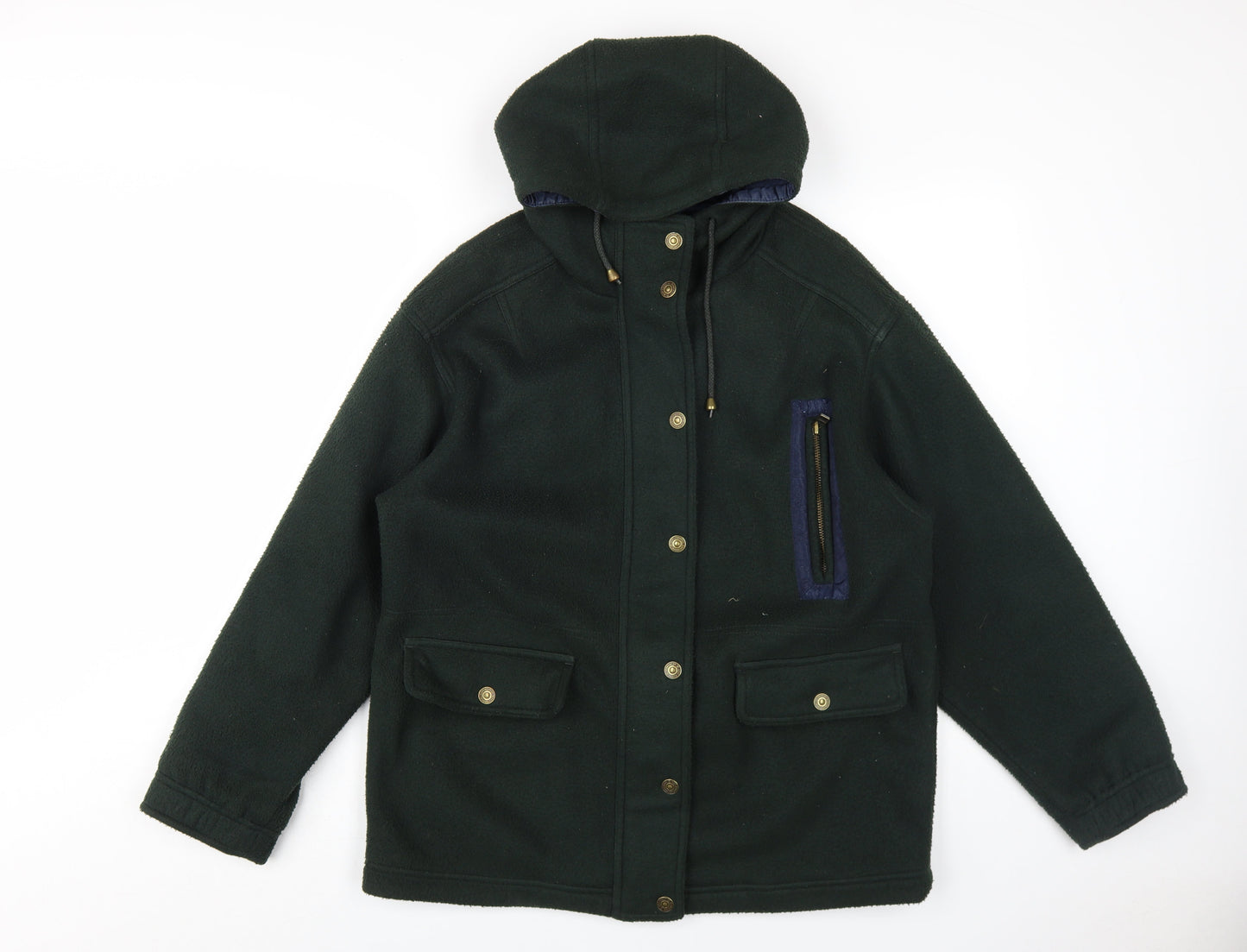 Womens UK Size S NEXT Green Parka Coat