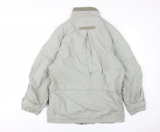 Nuage Women's Green Parka Jacket, Size 12, Relaxed Fit