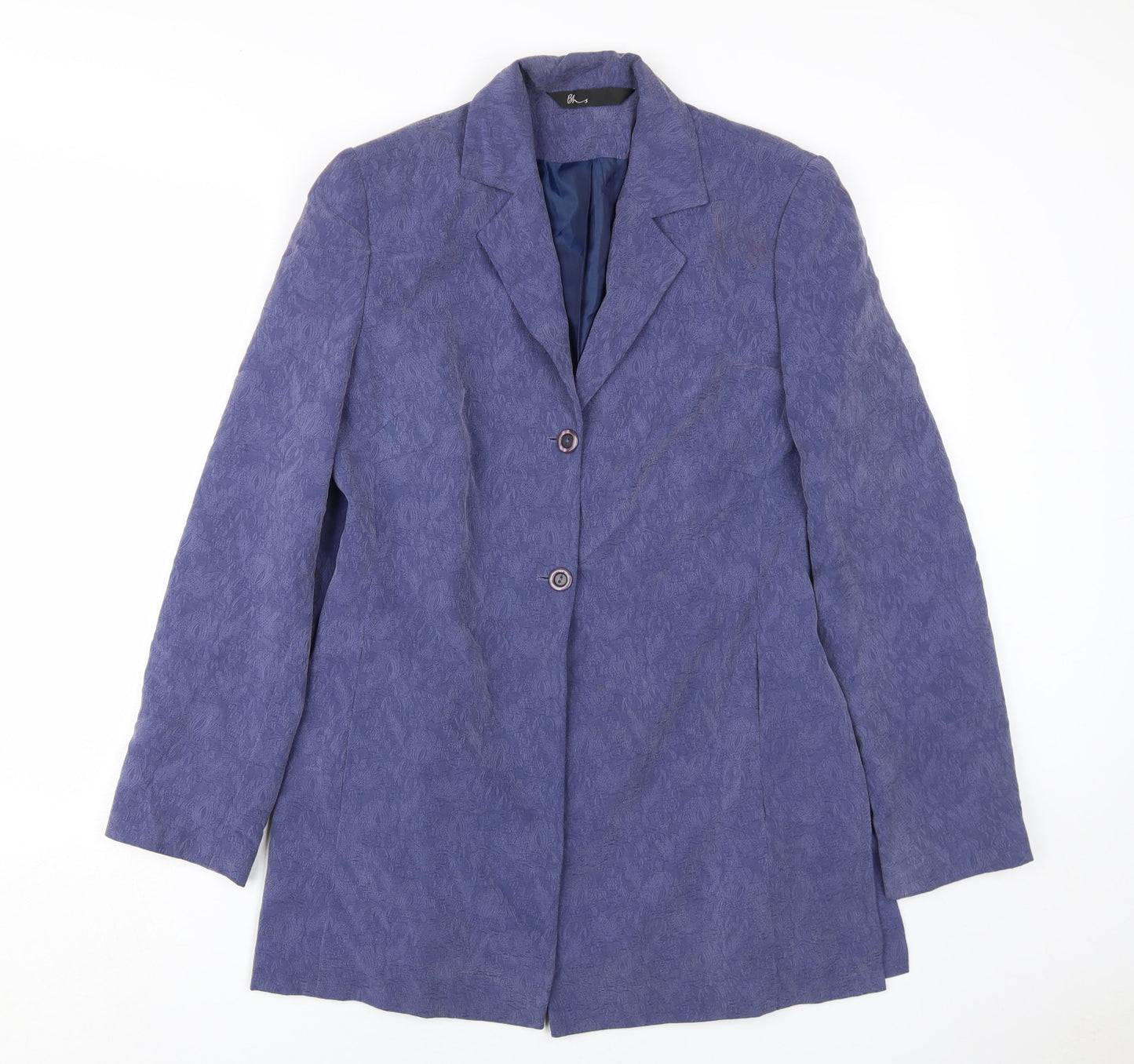 Womens UK Size 12 BHS Blue Basic Jacket