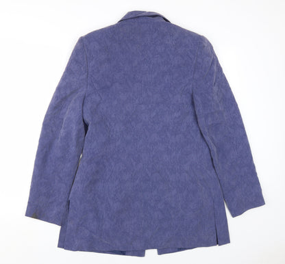 Womens UK Size 12 BHS Blue Basic Jacket