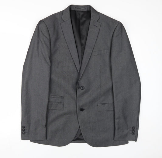 Mens UK Size 40 NEXT Regular Grey Suit Jacket