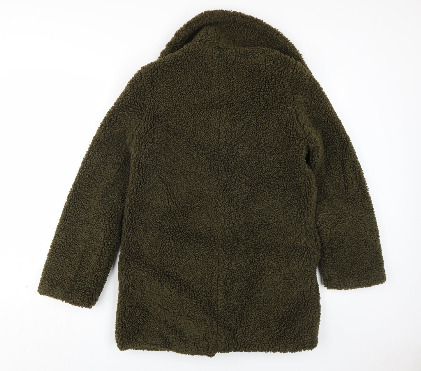 Womens UK Size S Miss Selfridge Green Overcoat