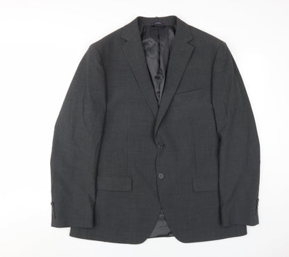 Mens UK Size 42 Marks and Spencer Regular Black Suit Jacket
