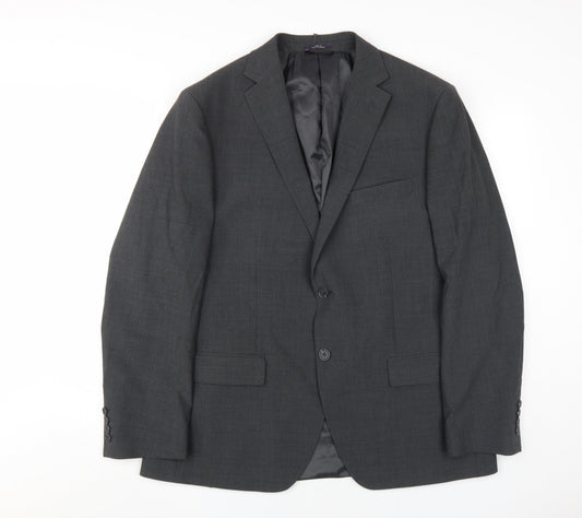 Mens UK Size 42 Marks and Spencer Regular Black Suit Jacket