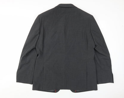Mens UK Size 42 Marks and Spencer Regular Black Suit Jacket