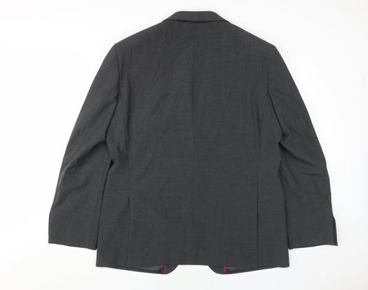 Mens UK Size 42 Marks and Spencer Regular Black Suit Jacket