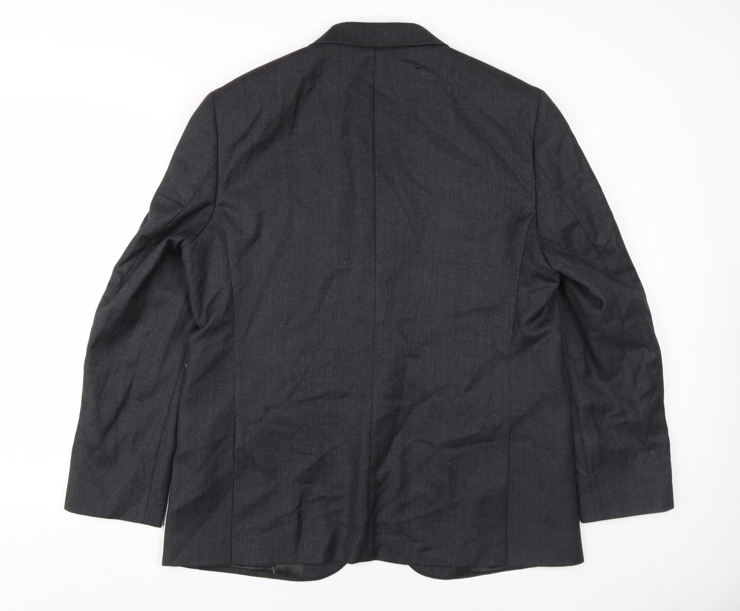 Mens UK Size 44 Marks and Spencer Regular Black Suit Jacket