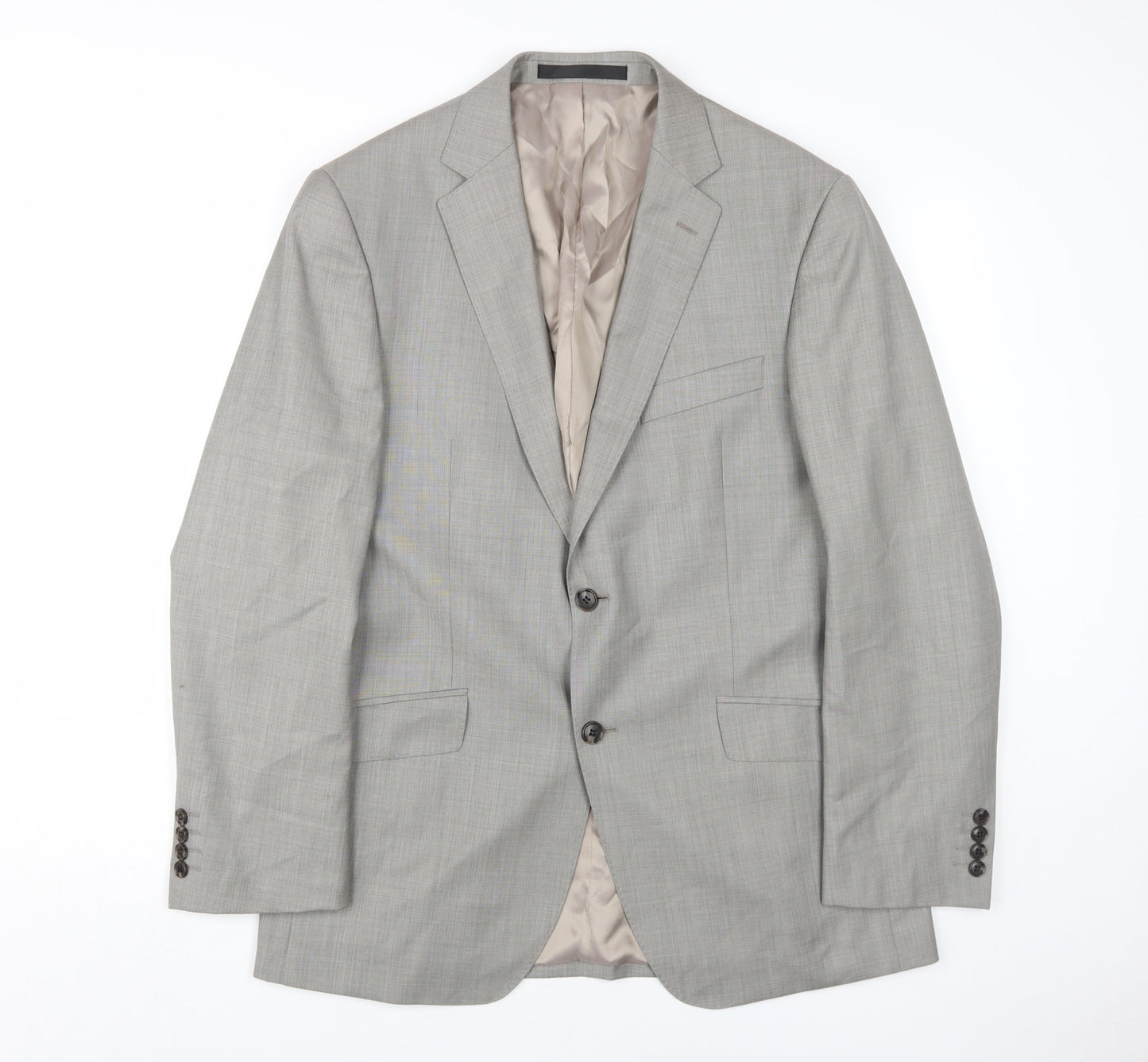 Mens UK Size 40 Marks and Spencer Regular Grey Suit Jacket