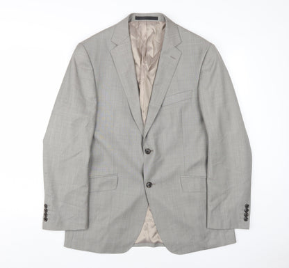 Mens UK Size 40 Marks and Spencer Regular Grey Suit Jacket