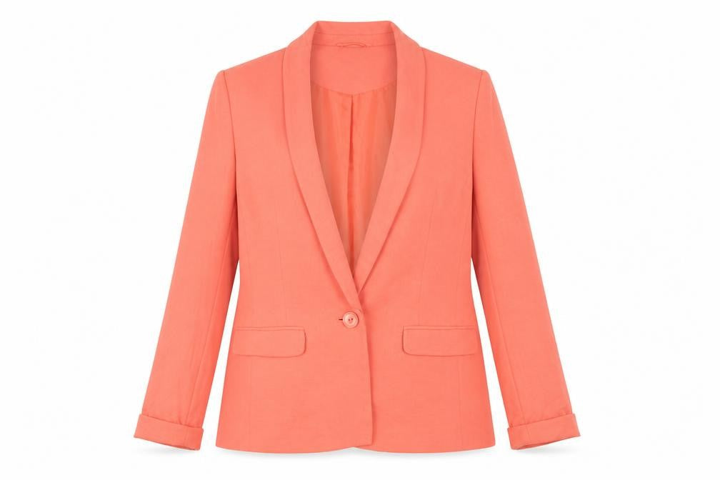 Womens UK Size 8 Oasis Pink Basic Jacket