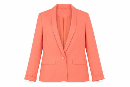 Womens UK Size 8 Oasis Pink Basic Jacket