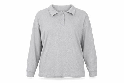Unisex Adults UK Size L Boohoo Grey  Button-Up