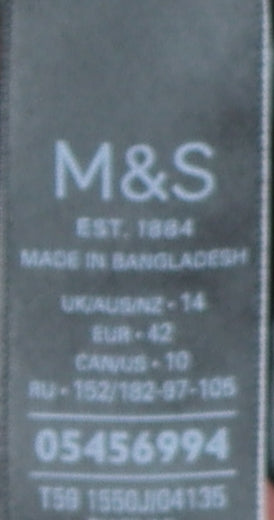 Marks & Spencer Women's Black Blazer Size 14