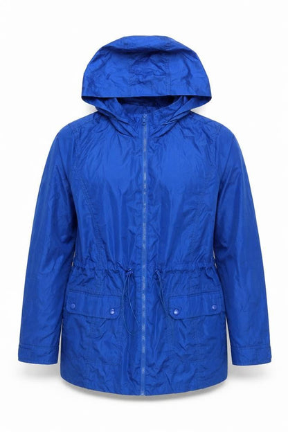 Mens UK Size XL St John's Bay Blue Windbreaker Coat