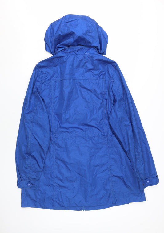 Mens UK Size XL St John's Bay Blue Windbreaker Coat