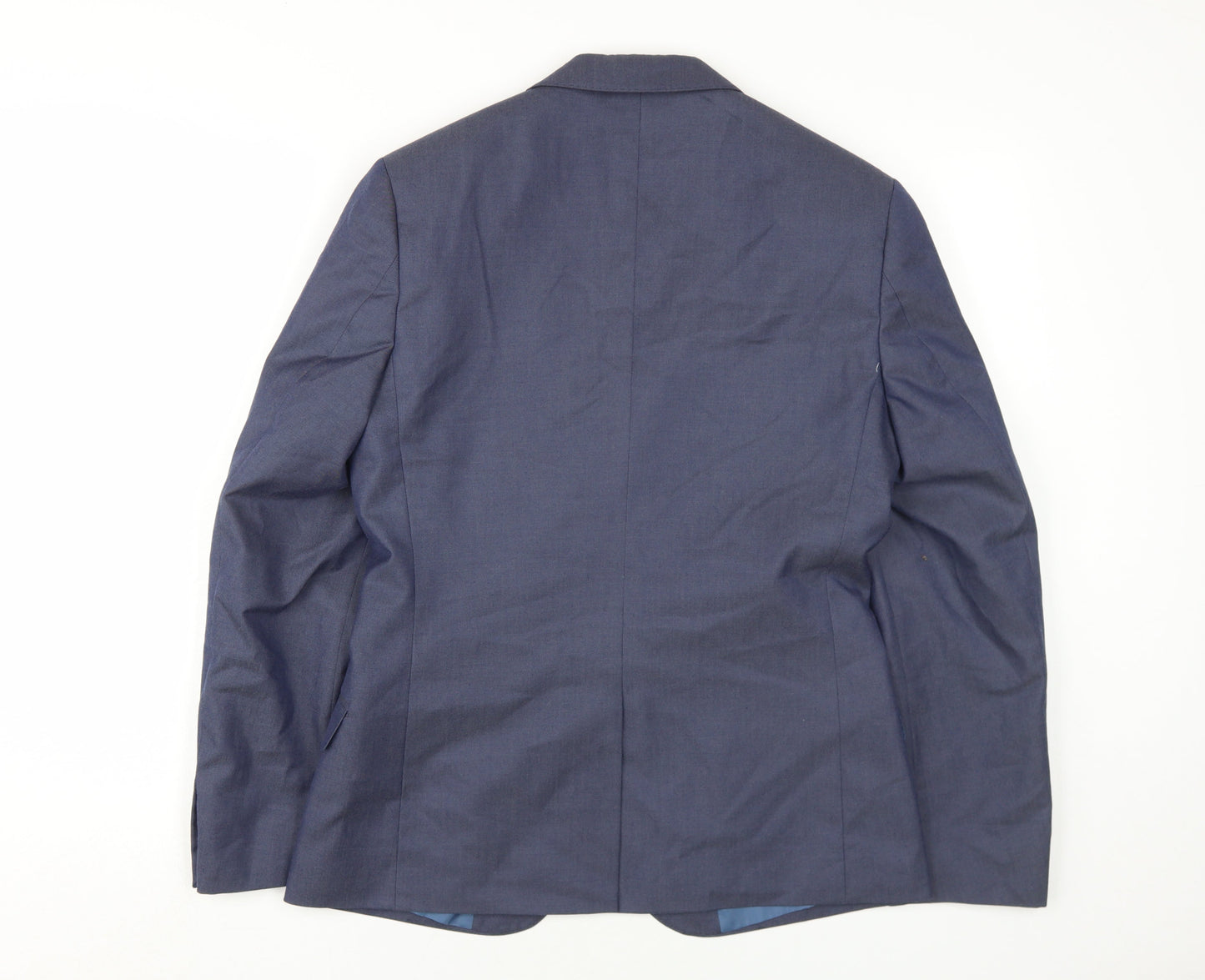 Mens UK Size 36 Marks and Spencer Regular Blue Suit Jacket