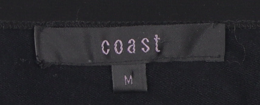 Womens UK Size M Coast Black Shrug Jumper