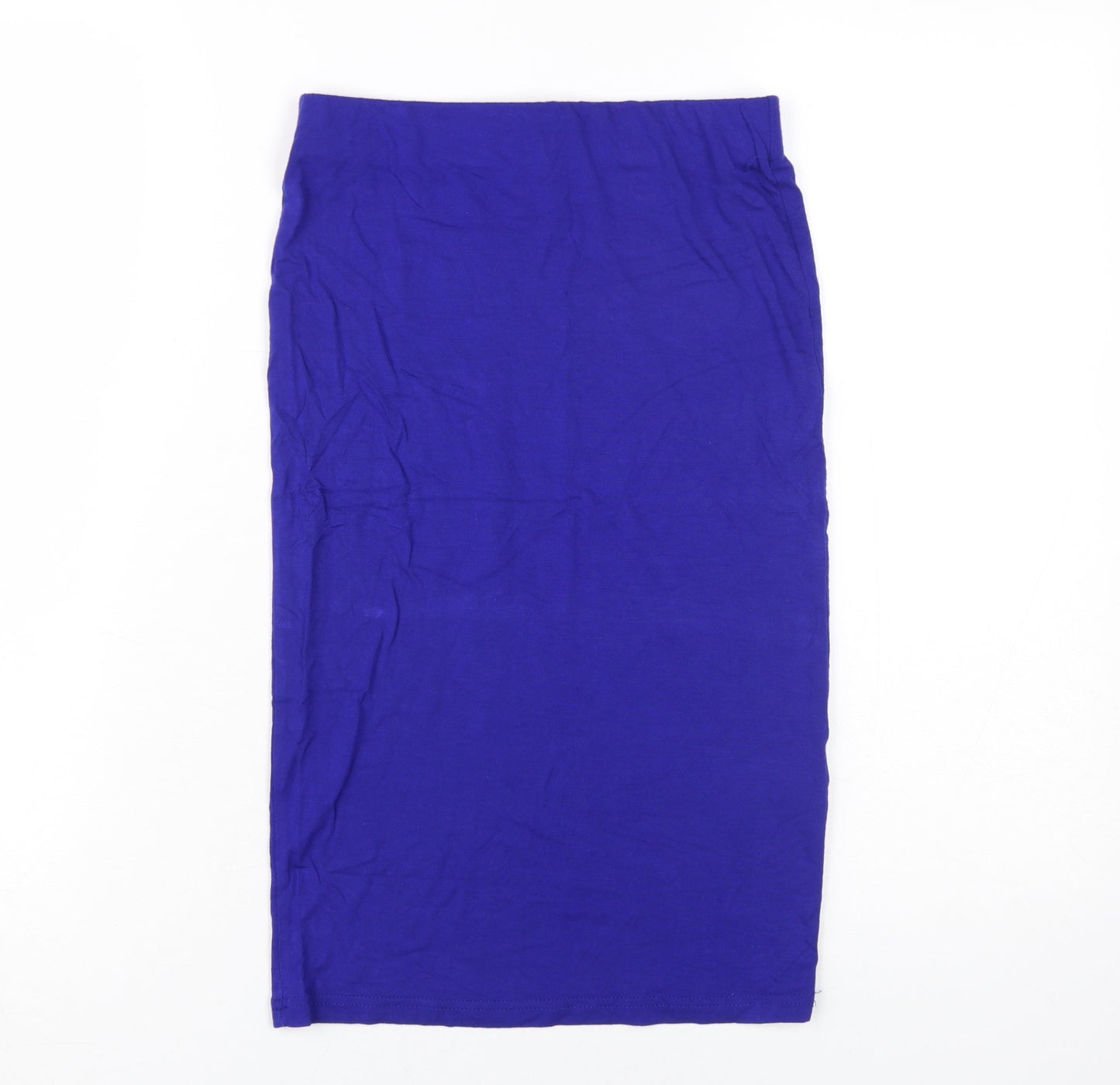 Forever 21 Women's Blue Midi Pencil Skirt, Size S