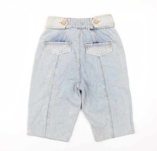 River Island Women's Blue Cropped Jeans, Size 8