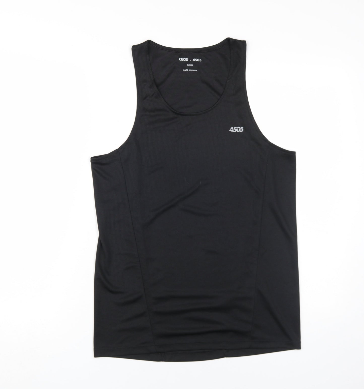ASOS Unisex Black Tank Top S for Gym & Training