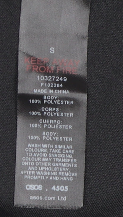 ASOS Unisex Black Tank Top S for Gym & Training