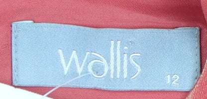 Wallis Women's Red Sheath Dress Size 12
