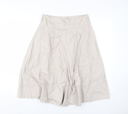Womens UK Size M Zara Basic A-Line  Skirt