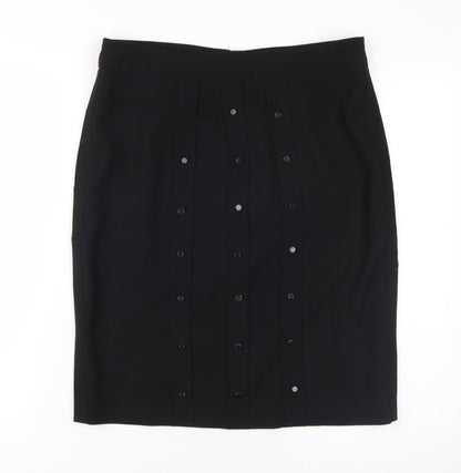 Calvin Klein Women's Black Pencil Skirt Size 8