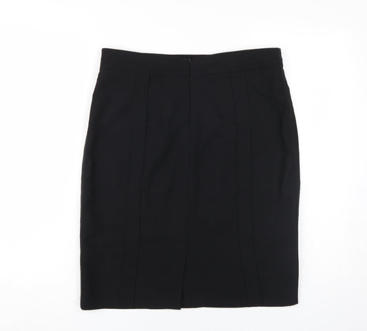 Calvin Klein Women's Black Pencil Skirt Size 8