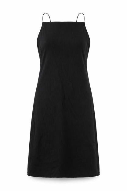 H&M Women's Black Medium Slip Dress