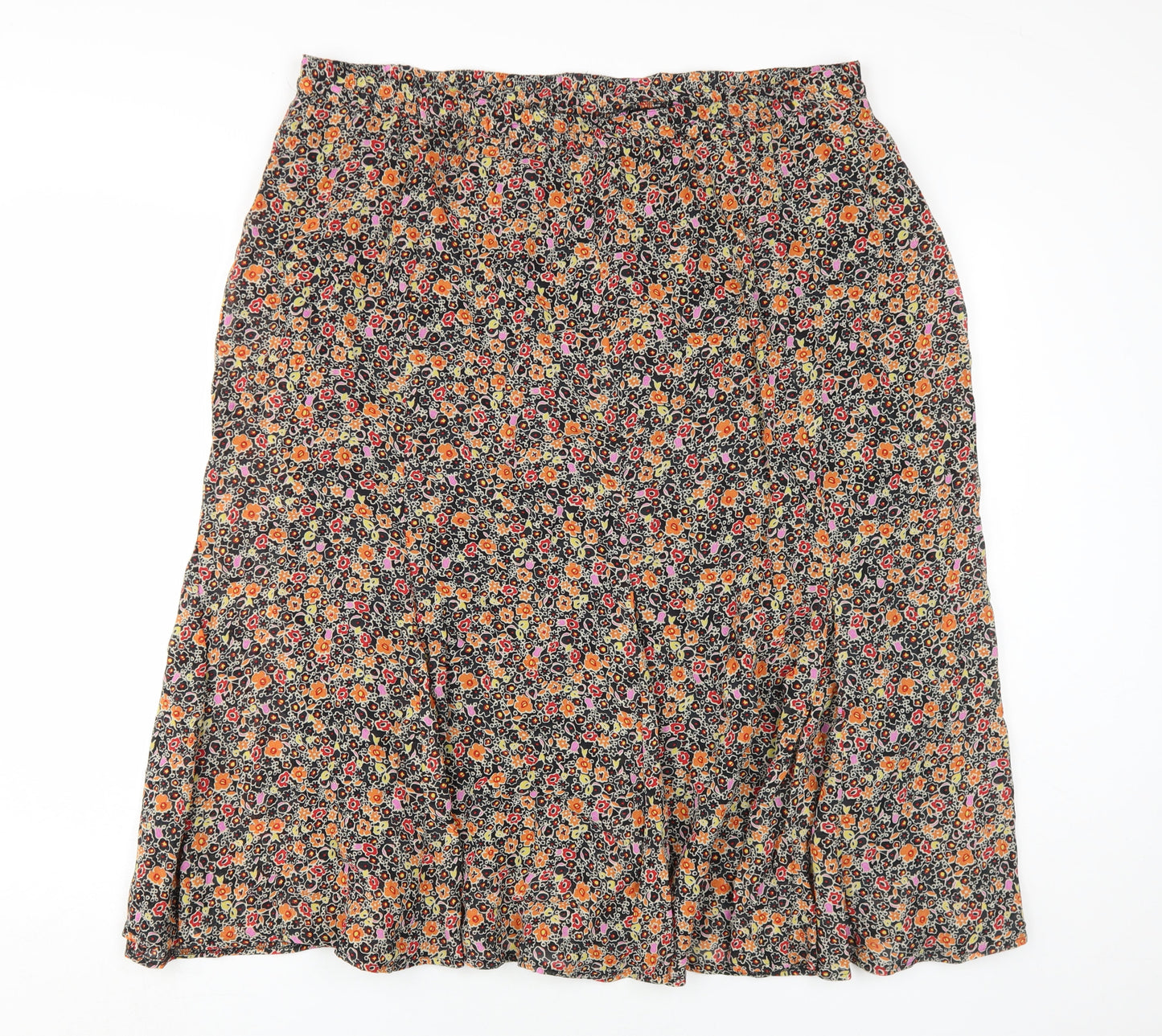C&A Women’s Multicoloured Peasant Skirt Size 20