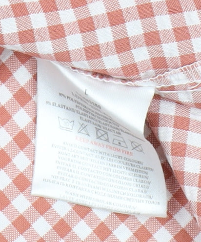 Brave Soul Women's Multicoloured Check Midi Shirt Dress