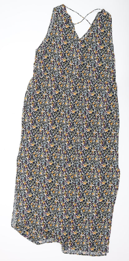 Vero Moda Women's Multicoloured Floral Tank Dress XXL
