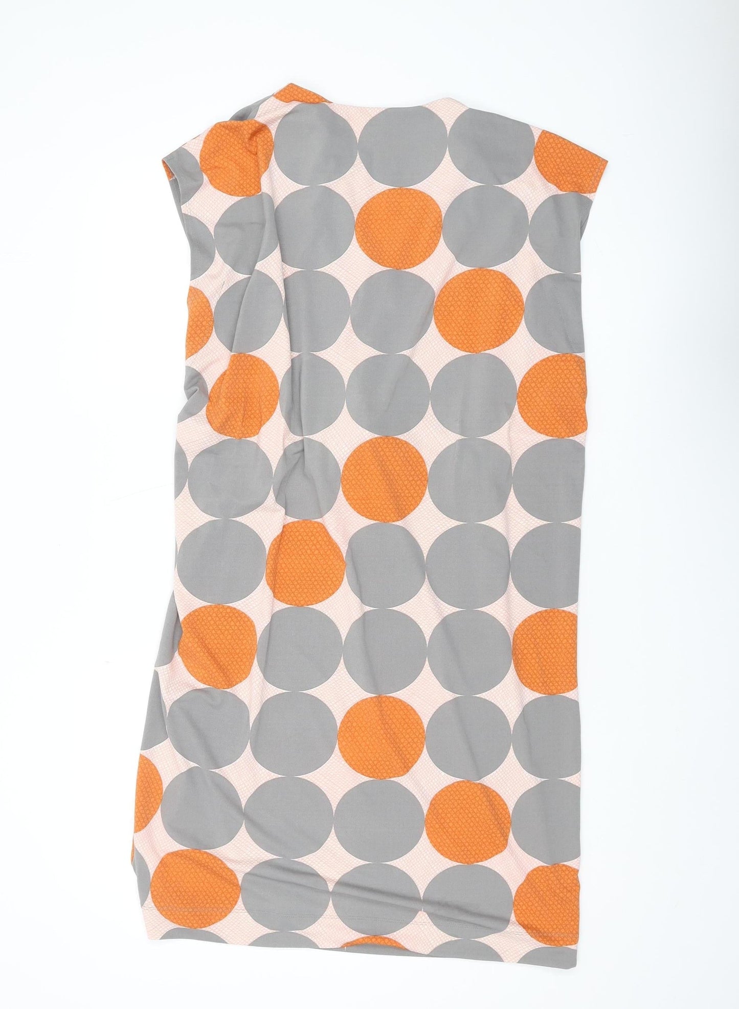 Next Women's Multicoloured Geometric Sleeveless Dress, Size 12