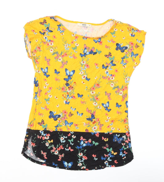 Womens UK Size XS Oasis Yellow