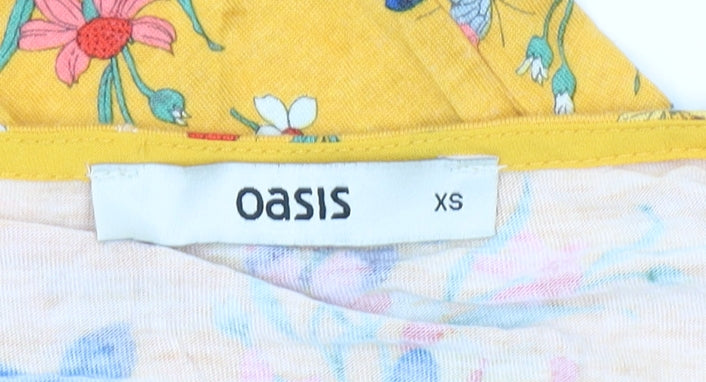 Womens UK Size XS Oasis Yellow