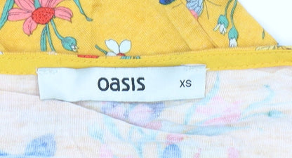 Womens UK Size XS Oasis Yellow
