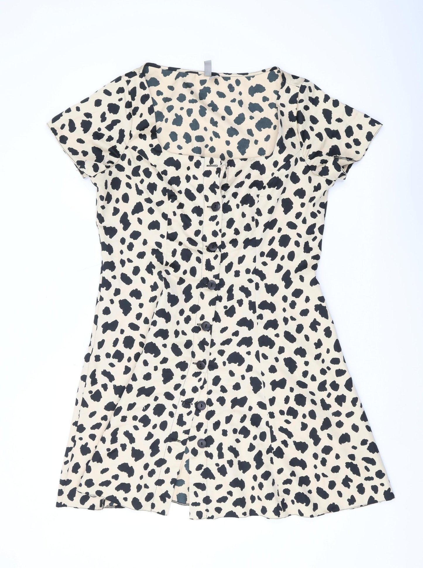 ASOS Women's Animal Print A-Line Dress, Size 14