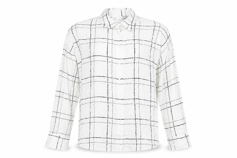 Womens UK Size 10 ASOS White  Button-Up
