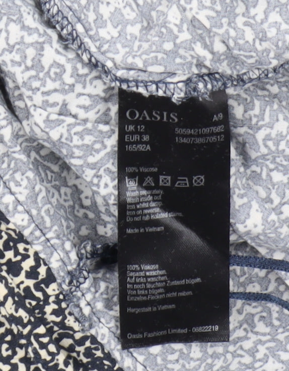 Oasis Women's Multicoloured Jumpsuit Size 12