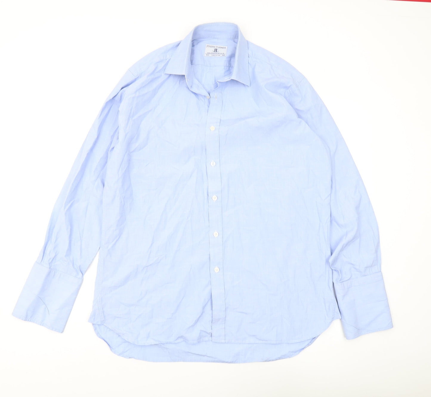 Joseph Turner Men's Blue Long Sleeve Button-Up Shirt