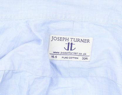 Joseph Turner Men's Blue Long Sleeve Button-Up Shirt