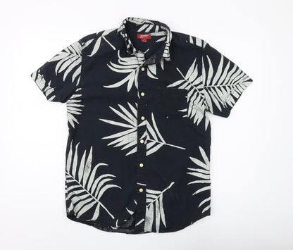 Arizona Jean Co Men's Black Tropical Shirt M