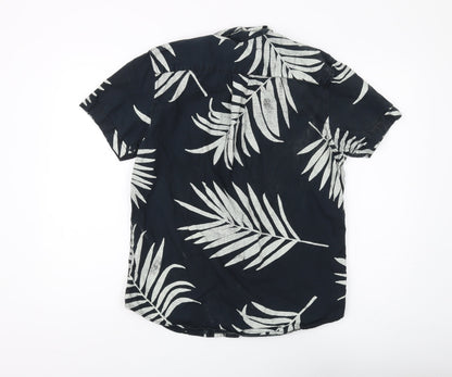 Arizona Jean Co Men's Black Tropical Shirt M