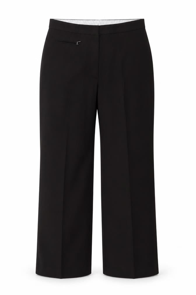 Womens UK Size 12 Marks and Spencer Regular Fit Dress Pants Black Trousers