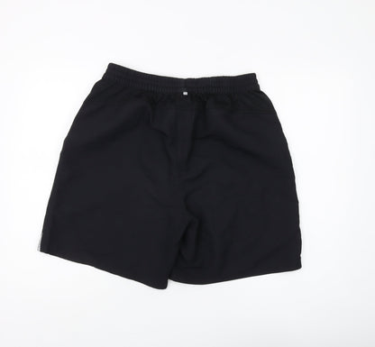 Aptus Men's Black Swim Shorts - Size M, Quick Dry