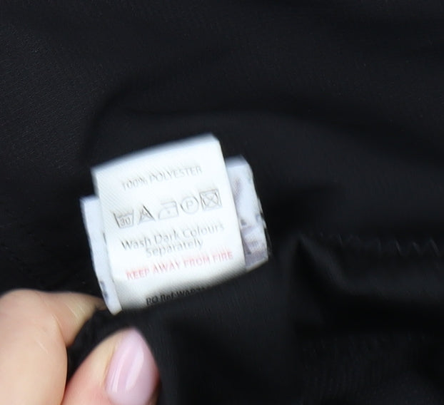 Aptus Men's Black Swim Shorts - Size M, Quick Dry