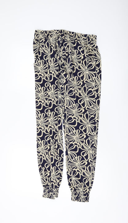 DODO Women's Floral Multicoloured Jogger Trousers XL/XXL