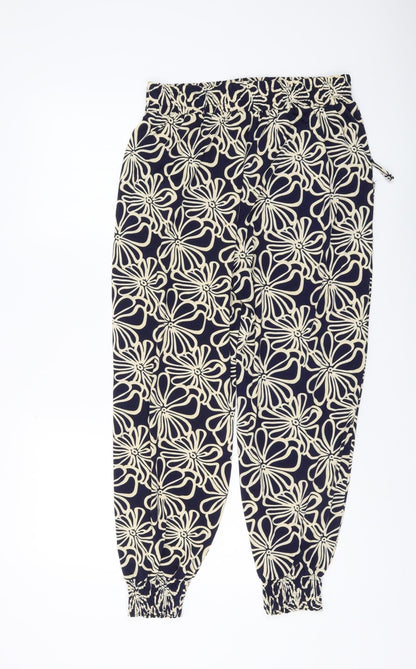 DODO Women's Floral Multicoloured Jogger Trousers XL/XXL